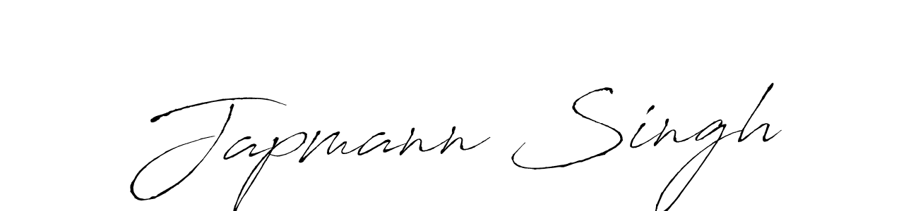 You should practise on your own different ways (Antro_Vectra) to write your name (Japmann Singh) in signature. don't let someone else do it for you. Japmann Singh signature style 6 images and pictures png