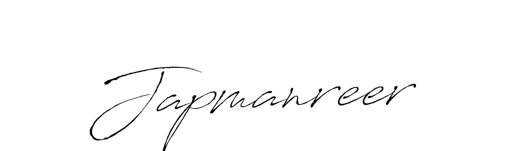 Use a signature maker to create a handwritten signature online. With this signature software, you can design (Antro_Vectra) your own signature for name Japmanreer. Japmanreer signature style 6 images and pictures png