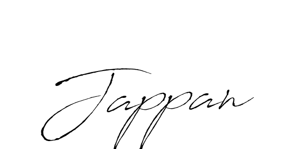 How to make Jappan signature? Antro_Vectra is a professional autograph style. Create handwritten signature for Jappan name. Jappan signature style 6 images and pictures png