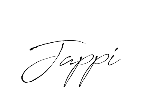 Also we have Jappi name is the best signature style. Create professional handwritten signature collection using Antro_Vectra autograph style. Jappi signature style 6 images and pictures png