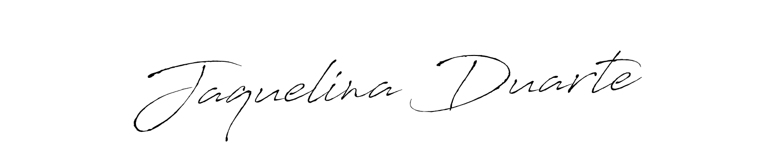 Make a beautiful signature design for name Jaquelina Duarte. With this signature (Antro_Vectra) style, you can create a handwritten signature for free. Jaquelina Duarte signature style 6 images and pictures png