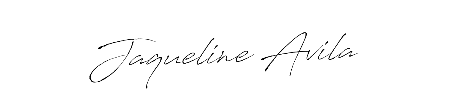 Use a signature maker to create a handwritten signature online. With this signature software, you can design (Antro_Vectra) your own signature for name Jaqueline Avila. Jaqueline Avila signature style 6 images and pictures png