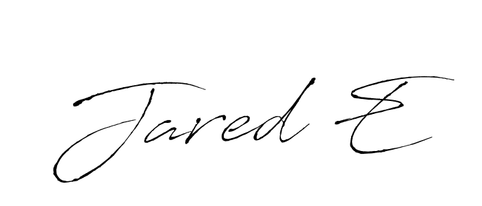 You can use this online signature creator to create a handwritten signature for the name Jared E. This is the best online autograph maker. Jared E signature style 6 images and pictures png