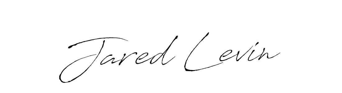 How to make Jared Levin name signature. Use Antro_Vectra style for creating short signs online. This is the latest handwritten sign. Jared Levin signature style 6 images and pictures png