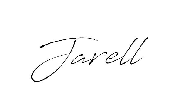 How to make Jarell name signature. Use Antro_Vectra style for creating short signs online. This is the latest handwritten sign. Jarell signature style 6 images and pictures png