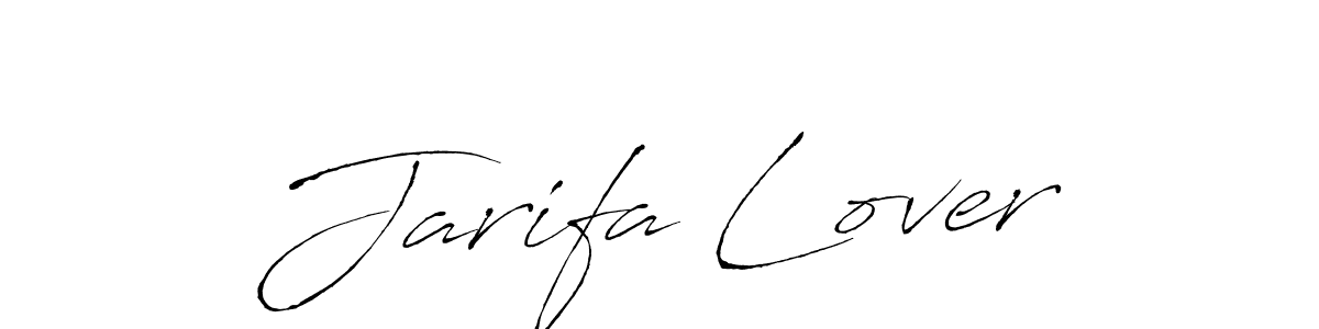 The best way (Antro_Vectra) to make a short signature is to pick only two or three words in your name. The name Jarifa Lover include a total of six letters. For converting this name. Jarifa Lover signature style 6 images and pictures png