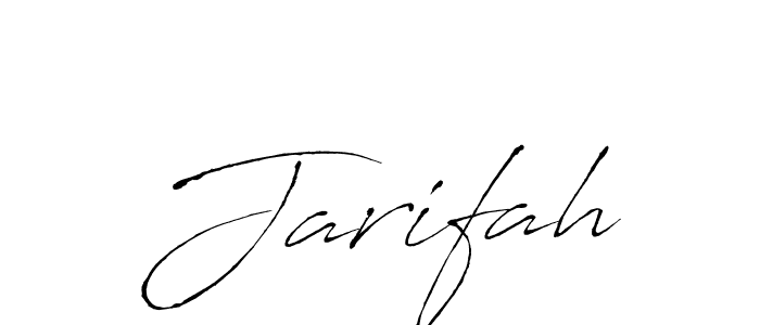 Create a beautiful signature design for name Jarifah. With this signature (Antro_Vectra) fonts, you can make a handwritten signature for free. Jarifah signature style 6 images and pictures png