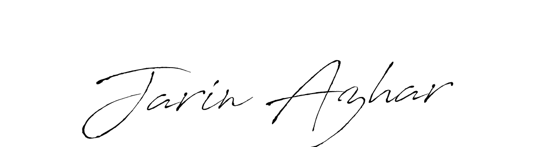 You can use this online signature creator to create a handwritten signature for the name Jarin Azhar. This is the best online autograph maker. Jarin Azhar signature style 6 images and pictures png