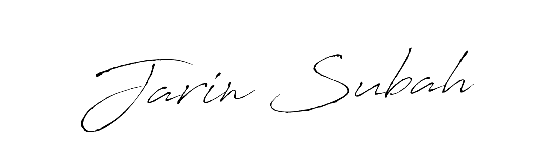 Here are the top 10 professional signature styles for the name Jarin Subah. These are the best autograph styles you can use for your name. Jarin Subah signature style 6 images and pictures png