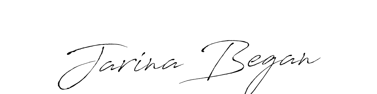Make a beautiful signature design for name Jarina Began. With this signature (Antro_Vectra) style, you can create a handwritten signature for free. Jarina Began signature style 6 images and pictures png