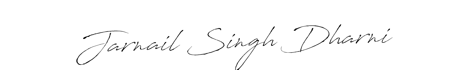 Design your own signature with our free online signature maker. With this signature software, you can create a handwritten (Antro_Vectra) signature for name Jarnail Singh Dharni. Jarnail Singh Dharni signature style 6 images and pictures png