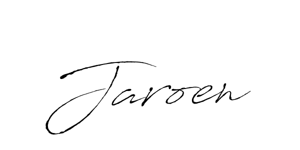 Make a beautiful signature design for name Jaroen. With this signature (Antro_Vectra) style, you can create a handwritten signature for free. Jaroen signature style 6 images and pictures png