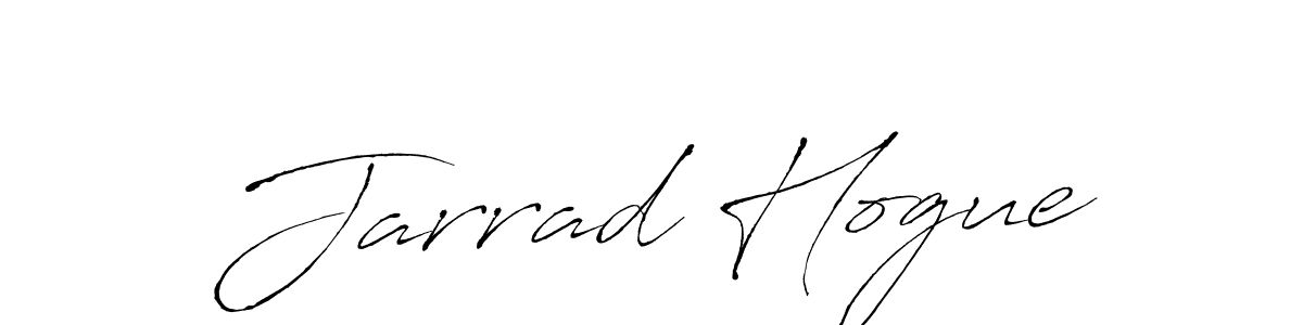 Jarrad Hogue stylish signature style. Best Handwritten Sign (Antro_Vectra) for my name. Handwritten Signature Collection Ideas for my name Jarrad Hogue. Jarrad Hogue signature style 6 images and pictures png
