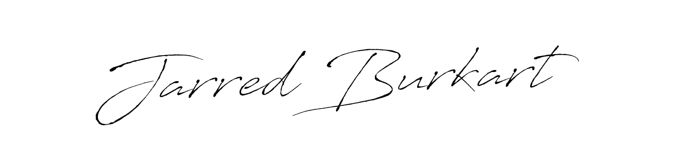 Design your own signature with our free online signature maker. With this signature software, you can create a handwritten (Antro_Vectra) signature for name Jarred Burkart. Jarred Burkart signature style 6 images and pictures png