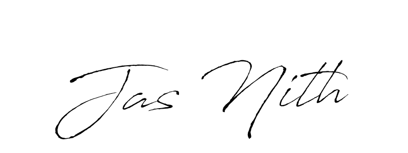 Design your own signature with our free online signature maker. With this signature software, you can create a handwritten (Antro_Vectra) signature for name Jas Nith. Jas Nith signature style 6 images and pictures png