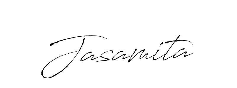 The best way (Antro_Vectra) to make a short signature is to pick only two or three words in your name. The name Jasamita include a total of six letters. For converting this name. Jasamita signature style 6 images and pictures png