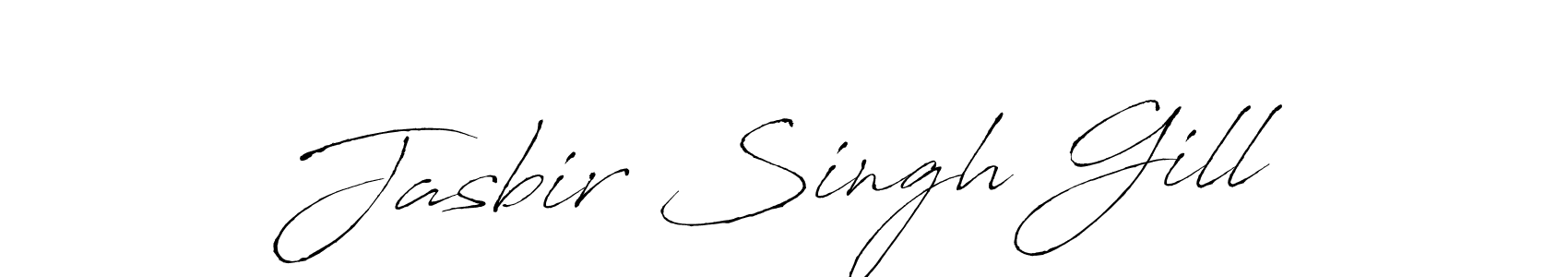 How to make Jasbir Singh Gill signature? Antro_Vectra is a professional autograph style. Create handwritten signature for Jasbir Singh Gill name. Jasbir Singh Gill signature style 6 images and pictures png