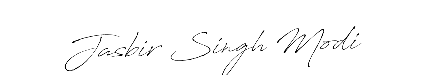 Jasbir Singh Modi stylish signature style. Best Handwritten Sign (Antro_Vectra) for my name. Handwritten Signature Collection Ideas for my name Jasbir Singh Modi. Jasbir Singh Modi signature style 6 images and pictures png