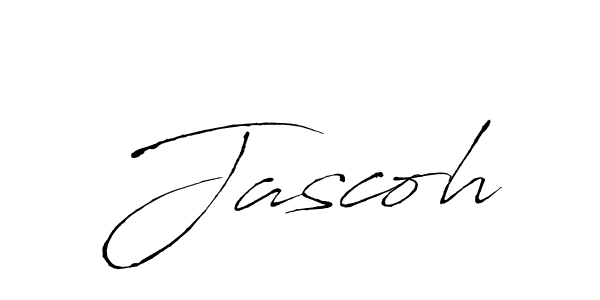 Also we have Jascoh name is the best signature style. Create professional handwritten signature collection using Antro_Vectra autograph style. Jascoh signature style 6 images and pictures png