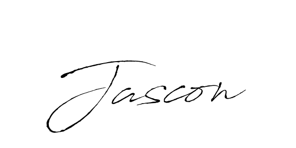 Make a beautiful signature design for name Jascon. With this signature (Antro_Vectra) style, you can create a handwritten signature for free. Jascon signature style 6 images and pictures png