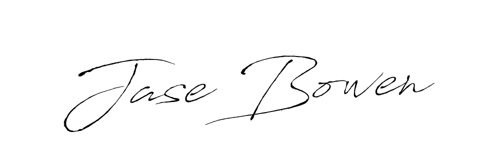 Antro_Vectra is a professional signature style that is perfect for those who want to add a touch of class to their signature. It is also a great choice for those who want to make their signature more unique. Get Jase Bowen name to fancy signature for free. Jase Bowen signature style 6 images and pictures png