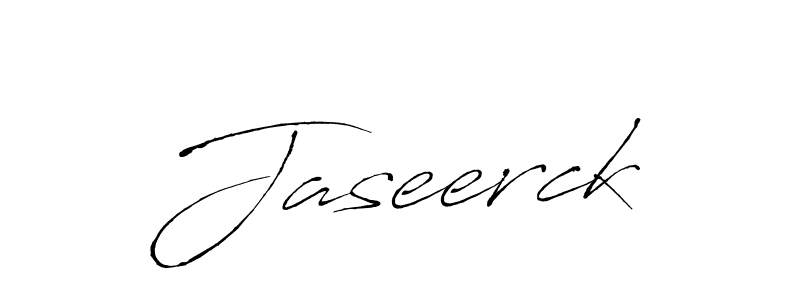 Use a signature maker to create a handwritten signature online. With this signature software, you can design (Antro_Vectra) your own signature for name Jaseerck. Jaseerck signature style 6 images and pictures png