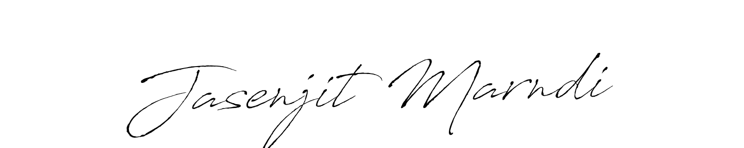 Make a beautiful signature design for name Jasenjit Marndi. With this signature (Antro_Vectra) style, you can create a handwritten signature for free. Jasenjit Marndi signature style 6 images and pictures png