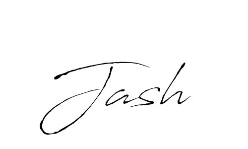 Design your own signature with our free online signature maker. With this signature software, you can create a handwritten (Antro_Vectra) signature for name Jash . Jash  signature style 6 images and pictures png