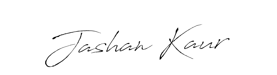 Create a beautiful signature design for name Jashan Kaur. With this signature (Antro_Vectra) fonts, you can make a handwritten signature for free. Jashan Kaur signature style 6 images and pictures png