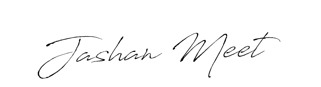 Also we have Jashan Meet name is the best signature style. Create professional handwritten signature collection using Antro_Vectra autograph style. Jashan Meet signature style 6 images and pictures png