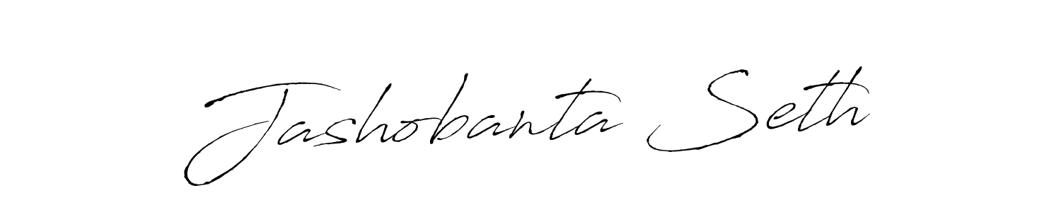 Antro_Vectra is a professional signature style that is perfect for those who want to add a touch of class to their signature. It is also a great choice for those who want to make their signature more unique. Get Jashobanta Seth name to fancy signature for free. Jashobanta Seth signature style 6 images and pictures png