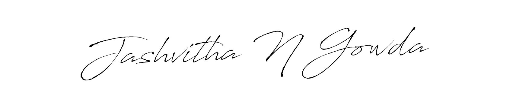 How to Draw Jashvitha N Gowda signature style? Antro_Vectra is a latest design signature styles for name Jashvitha N Gowda. Jashvitha N Gowda signature style 6 images and pictures png