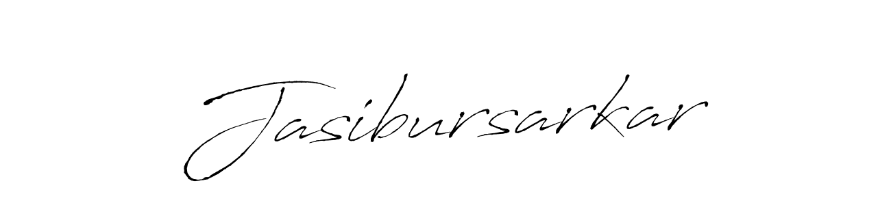 Make a beautiful signature design for name Jasibursarkar. With this signature (Antro_Vectra) style, you can create a handwritten signature for free. Jasibursarkar signature style 6 images and pictures png