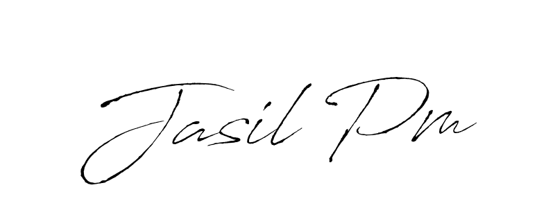 if you are searching for the best signature style for your name Jasil Pm. so please give up your signature search. here we have designed multiple signature styles  using Antro_Vectra. Jasil Pm signature style 6 images and pictures png
