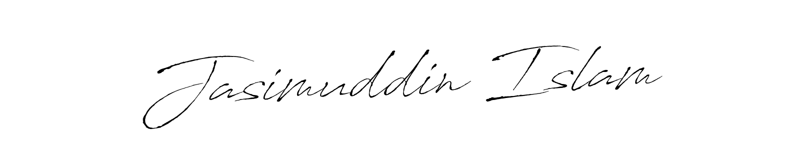 Create a beautiful signature design for name Jasimuddin Islam. With this signature (Antro_Vectra) fonts, you can make a handwritten signature for free. Jasimuddin Islam signature style 6 images and pictures png