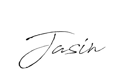 Design your own signature with our free online signature maker. With this signature software, you can create a handwritten (Antro_Vectra) signature for name Jasin. Jasin signature style 6 images and pictures png