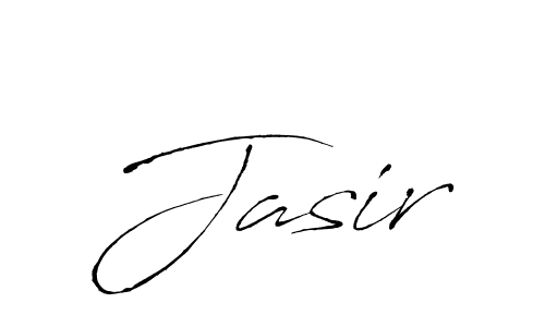 Create a beautiful signature design for name Jasir. With this signature (Antro_Vectra) fonts, you can make a handwritten signature for free. Jasir signature style 6 images and pictures png