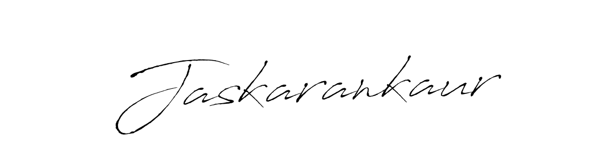 Use a signature maker to create a handwritten signature online. With this signature software, you can design (Antro_Vectra) your own signature for name Jaskarankaur. Jaskarankaur signature style 6 images and pictures png