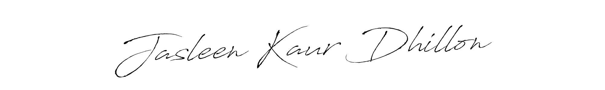 Also we have Jasleen Kaur Dhillon name is the best signature style. Create professional handwritten signature collection using Antro_Vectra autograph style. Jasleen Kaur Dhillon signature style 6 images and pictures png