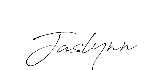 Create a beautiful signature design for name Jaslynn. With this signature (Antro_Vectra) fonts, you can make a handwritten signature for free. Jaslynn signature style 6 images and pictures png