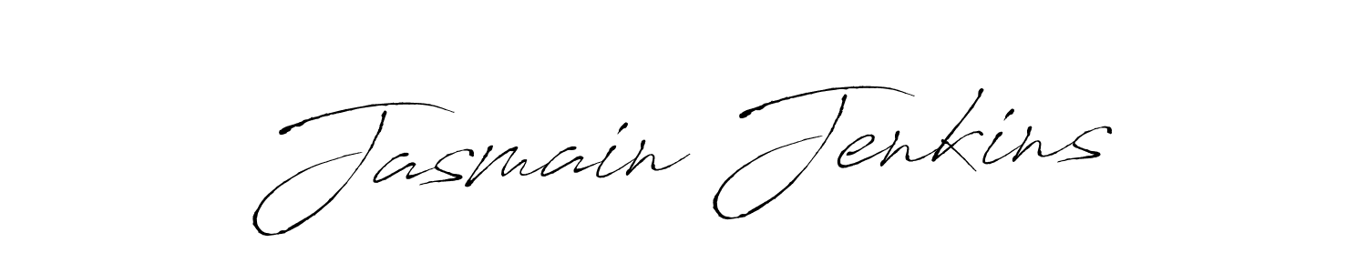 Use a signature maker to create a handwritten signature online. With this signature software, you can design (Antro_Vectra) your own signature for name Jasmain Jenkins. Jasmain Jenkins signature style 6 images and pictures png