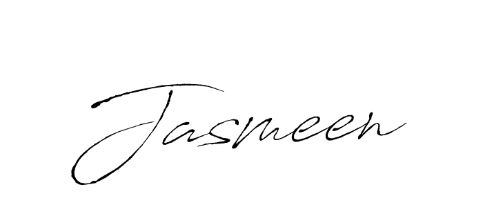 Design your own signature with our free online signature maker. With this signature software, you can create a handwritten (Antro_Vectra) signature for name Jasmeen. Jasmeen signature style 6 images and pictures png