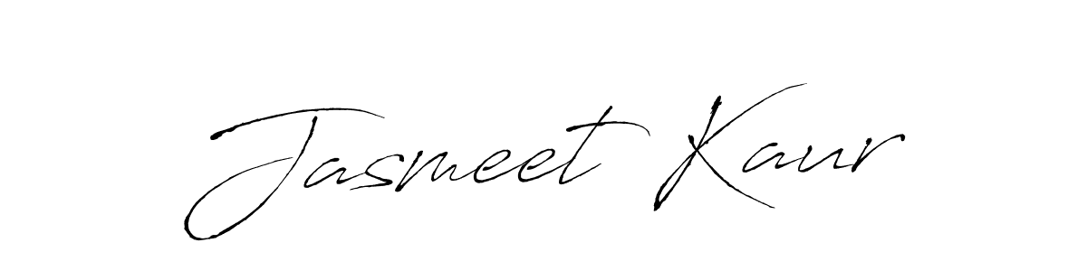 How to make Jasmeet Kaur signature? Antro_Vectra is a professional autograph style. Create handwritten signature for Jasmeet Kaur name. Jasmeet Kaur signature style 6 images and pictures png