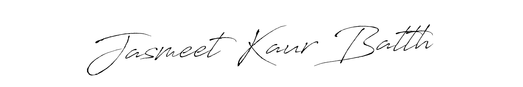 Make a short Jasmeet Kaur Batth signature style. Manage your documents anywhere anytime using Antro_Vectra. Create and add eSignatures, submit forms, share and send files easily. Jasmeet Kaur Batth signature style 6 images and pictures png
