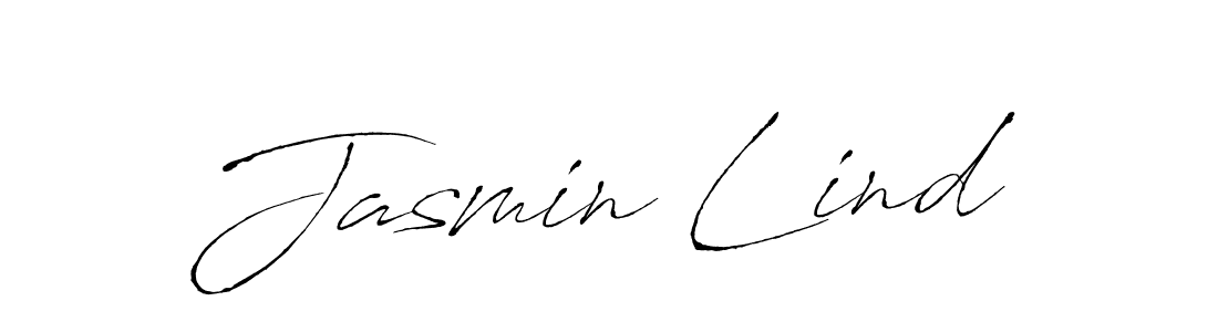 Create a beautiful signature design for name Jasmin Lind. With this signature (Antro_Vectra) fonts, you can make a handwritten signature for free. Jasmin Lind signature style 6 images and pictures png