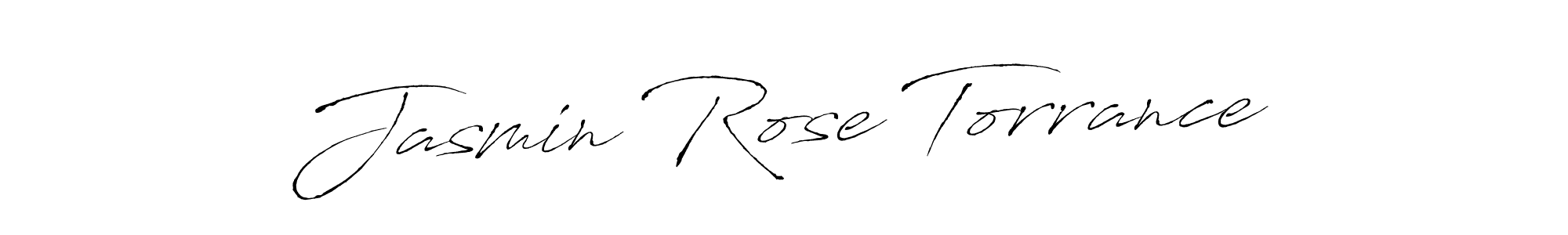 Design your own signature with our free online signature maker. With this signature software, you can create a handwritten (Antro_Vectra) signature for name Jasmin Rose Torrance. Jasmin Rose Torrance signature style 6 images and pictures png