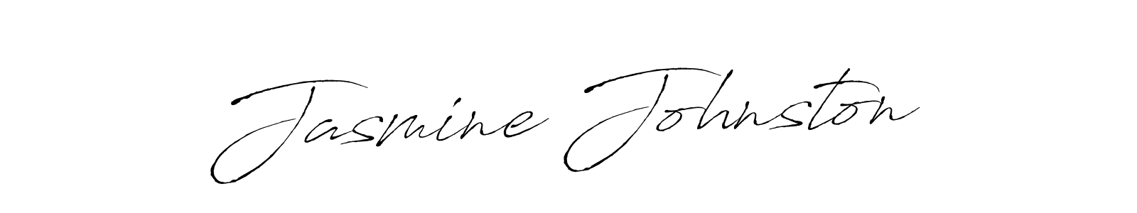How to make Jasmine Johnston name signature. Use Antro_Vectra style for creating short signs online. This is the latest handwritten sign. Jasmine Johnston signature style 6 images and pictures png