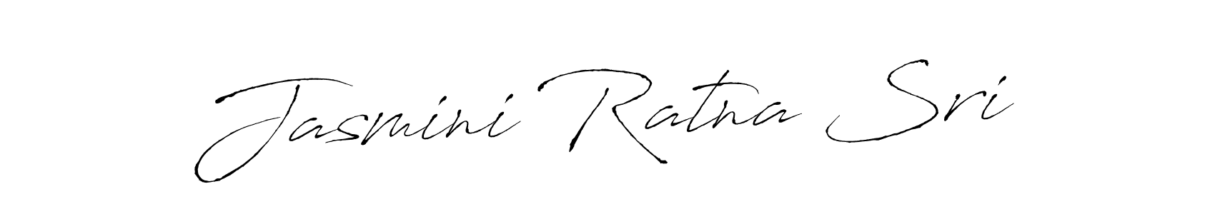 How to make Jasmini Ratna Sri signature? Antro_Vectra is a professional autograph style. Create handwritten signature for Jasmini Ratna Sri name. Jasmini Ratna Sri signature style 6 images and pictures png