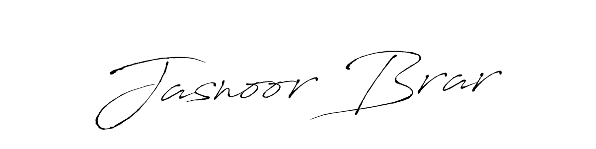 Also You can easily find your signature by using the search form. We will create Jasnoor Brar name handwritten signature images for you free of cost using Antro_Vectra sign style. Jasnoor Brar signature style 6 images and pictures png