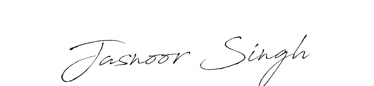 Jasnoor Singh stylish signature style. Best Handwritten Sign (Antro_Vectra) for my name. Handwritten Signature Collection Ideas for my name Jasnoor Singh. Jasnoor Singh signature style 6 images and pictures png